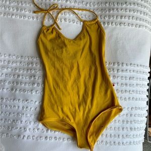 Halter Tie Yumiko Leotard